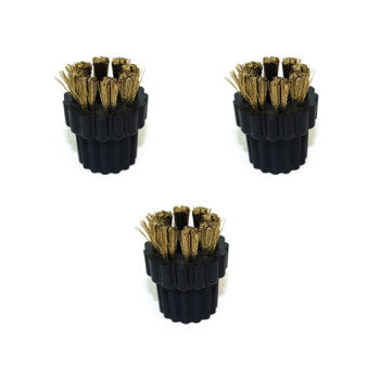 Clean your floors effortlessly with Danoz Direct - H2O Mop X5 Metal Brushes. Set of 3