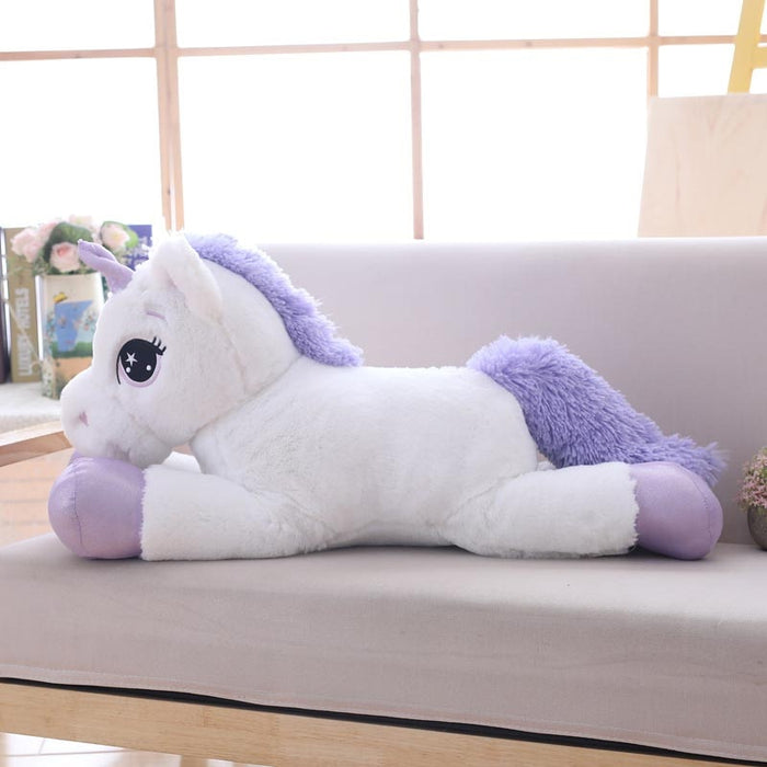 Surprise someone special with My Best Buy's plush giant unicorn stuffed animal!