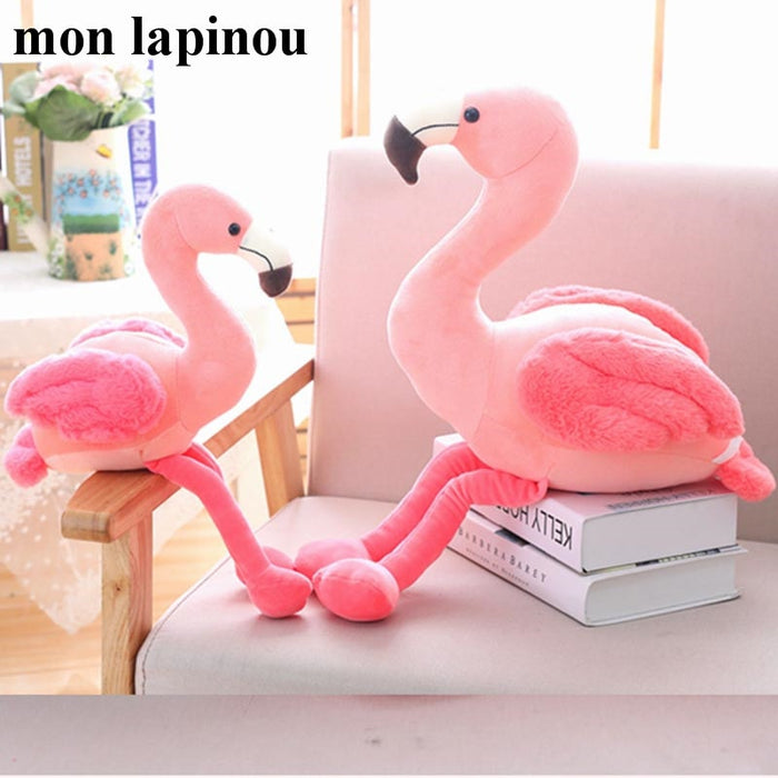 My Best Buy - Experience the joy of cuddling with our premium-quality My Best Buy Plush Flamingo Toy