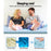My Best Buy - Giselle Bedding Cool Gel Memory Foam Mattress Topper w/Bamboo Cover 8cm - Double