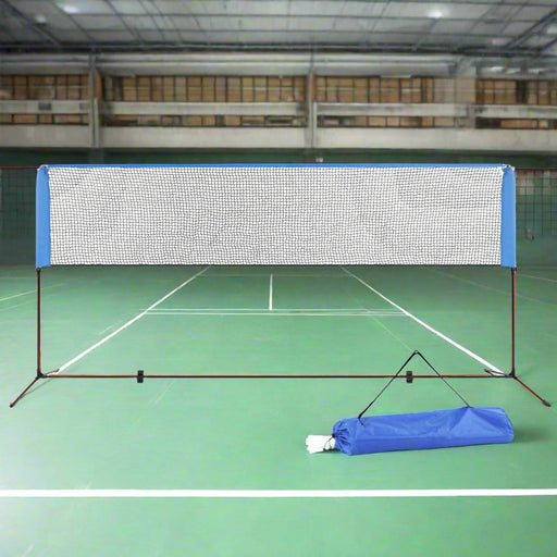 Danoz Direct - Everfit 4m Badminton Tennis Net Portable Volleyball Kit Adjustable Height