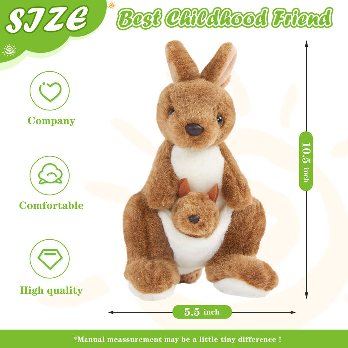My Best Buy - Delight your children with the My Best Buy Cute Stuffed Animal Kangaroo Doll