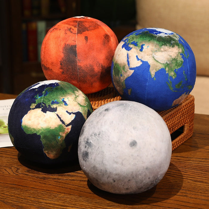 Give the perfect gift to an aspiring astronaut with My Best Buy's lifelike Earth, Sun, and Mars plush toys