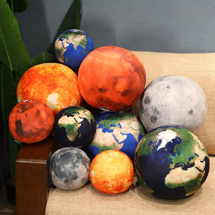Give the perfect gift to an aspiring astronaut with My Best Buy's lifelike Earth, Sun, and Mars plush toys