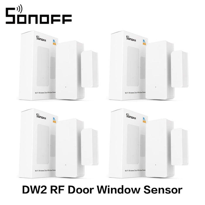 My Best Buy - SONOFF Wi-Fi, Smart Door Window Sensor Door Open/Closed Detectors, Work With Alexa Google Home