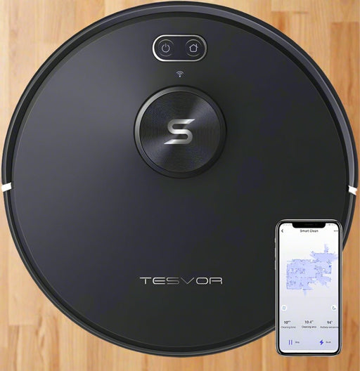 Danoz Direct - Tesvor S6+ Robot Vacuum Cleaner Mop 2700Pa With Laser Navigation and App controlled - danozdirect