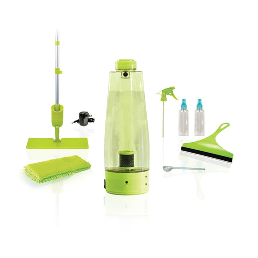 Discover the natural way to clean with Danoz Direct's H2O e3™ 9Pc Sanitizer Mop System - Save $90, Limited Stock + Free Postage
