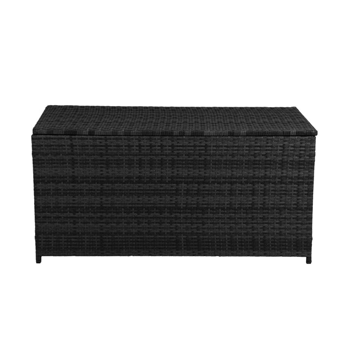My Best Buy - Arcadia Furniture Outdoor Rattan Storage Box Garden Toy Tools Shed UV Resistant