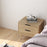 My Best Buy - Milano Decor Bedside Table Paddington Drawers Nightstand Unit Cabinet Storage