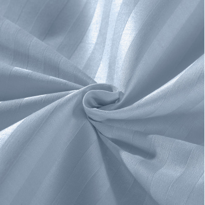 My Best Buy - Kensington 1200 Thread Count 100% Cotton Sheet Set Stripe Hotel Grade