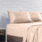 My Best Buy - Royal Comfort Satin Sheet Set 4 Piece Fitted Flat Sheet Pillowcases Silky Smooth