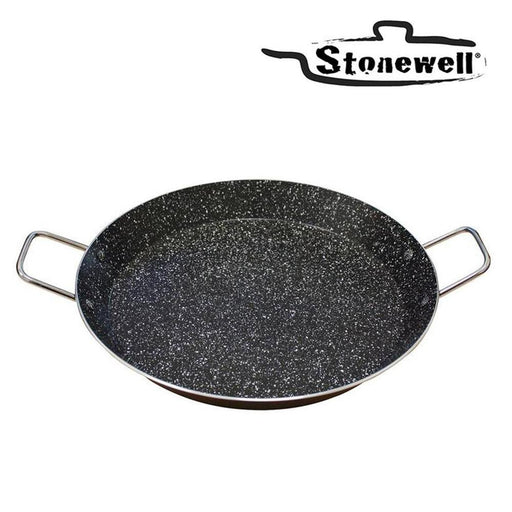 My Best Buy - Stonewell 26cm Paella Pan Kitchen Non Stick Cookware Stone