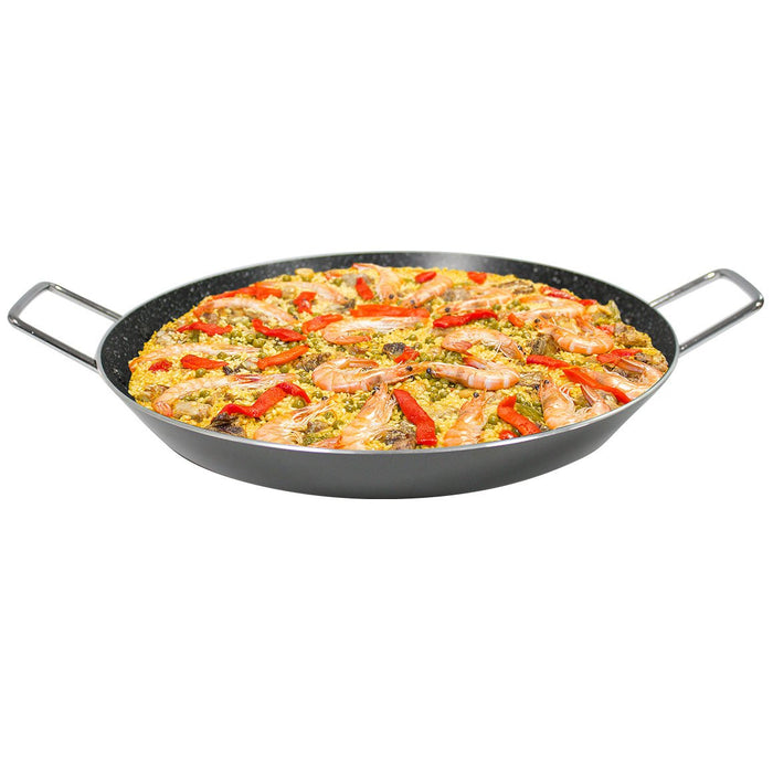 My Best Buy - Stonewell 26cm Paella Pan Kitchen Non Stick Cookware Stone