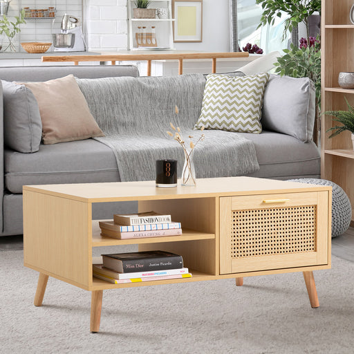 My Best Buy -Bring a little of the beach-side to your living room with the Casa Decor Tulum Rattan Coffee Table