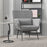 My Best Buy - Casa Decor Cora Accent Chair Occasional Fabric Luxury Upholstered