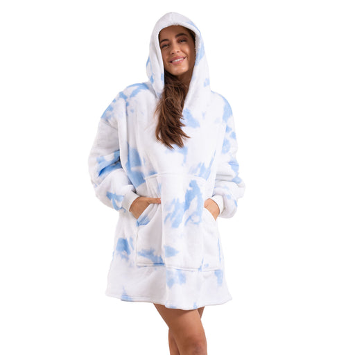 My Best Buy - Royal Comfort Premium Snug Hoodie Nightwear Super Soft Reversible Fleece 750GSM