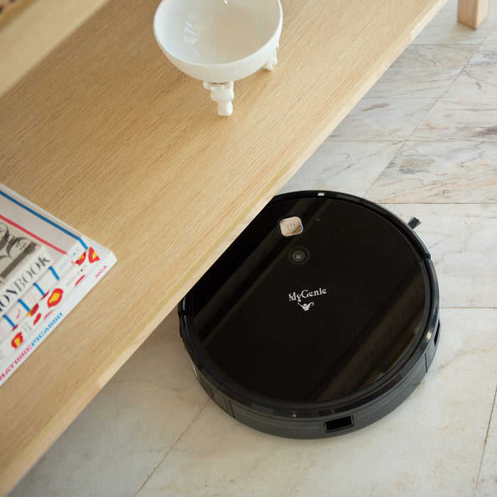 My Best Buy - MyGenie V-MAX 3000 Robotic Vacuum Cleaner VSLAM Technology Wi-Fi Control