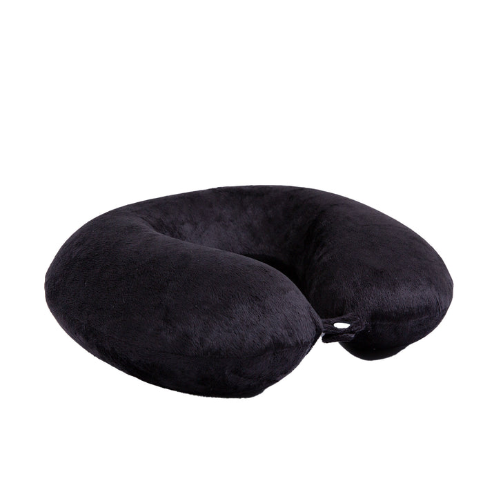 My Best Buy - Milano Decor Memory Foam Travel Neck Pillow With Clip Cushion Support Soft
