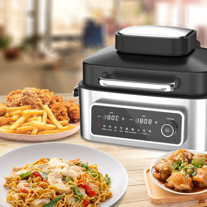 The ultimate cooking experience with My Best Buy Top Loading Air Grill and Air Fryer Family XL 6 Litres