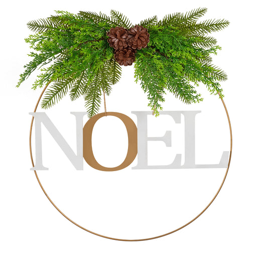 My Best Buy - Santa's Helper Noel Christmas Wreath Charming Seasonal Touch 50CM