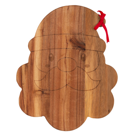 My Best Buy - Bread and Butter Santa Face Cheese Board - - 4 Piece Set