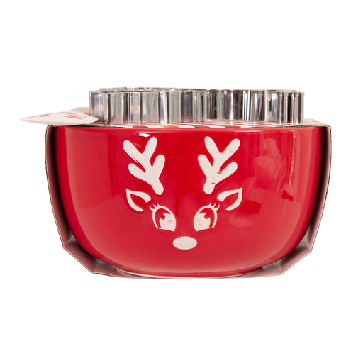 My Best Buy - Bread and Butter Electroplate Icy Reindeer Mini Mix Bowl Set