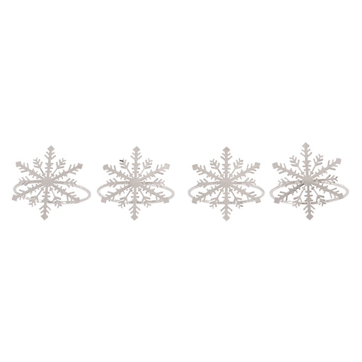 My Best Buy - Bread and Butter Napkin Rings - Snowflake 4 Pack