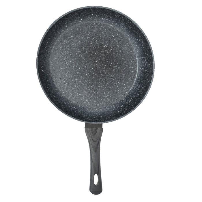 My Best Buy - Stone Chef Forged Frying Pan Cookware Kitchen Fry Pan Grey Handle