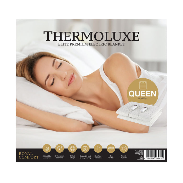 My Best Buy - Royal Comfort Thermolux Elite Electric Blanket Multi Zone Fully Fitted