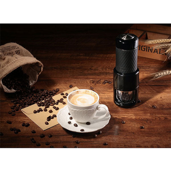 My Best Buy - STARESSO Coffee Maker Portable Espresso Cappuccino Quick Cold Brew Manual Coffee Maker Pink