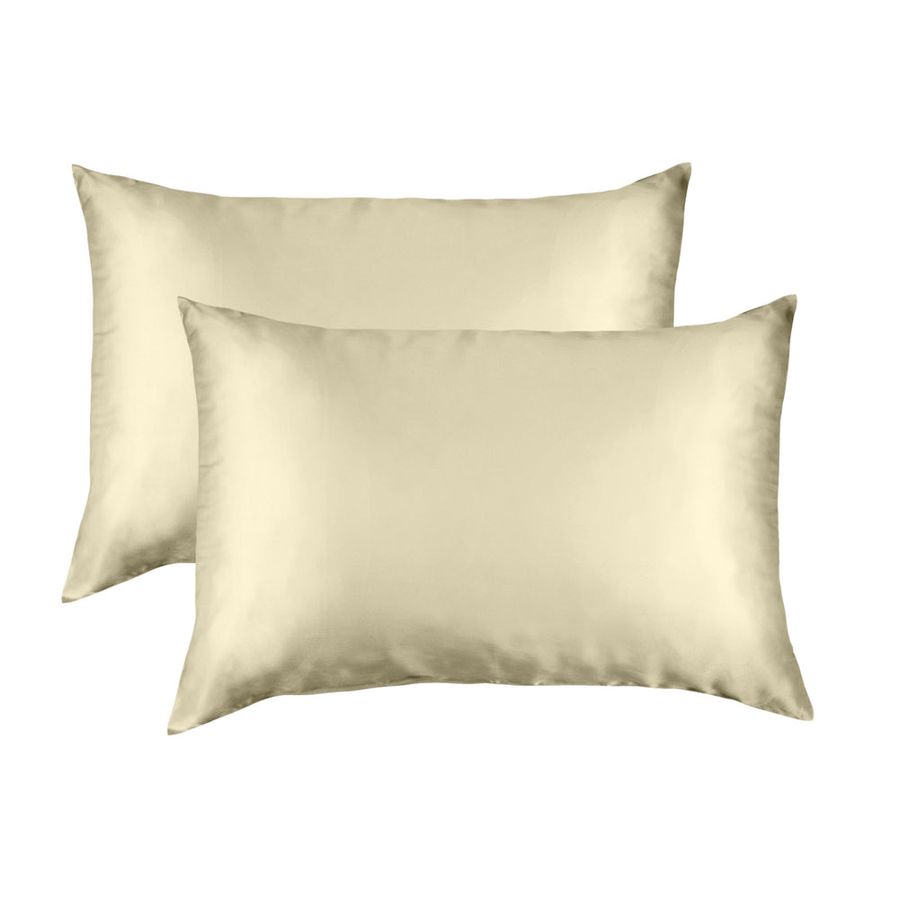My Best Buy - Royal Comfort Mulberry Soft Silk Hypoallergenic Pillowcase Twin Pack