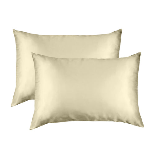 My Best Buy - Royal Comfort Mulberry Soft Silk Hypoallergenic Pillowcase Twin Pack