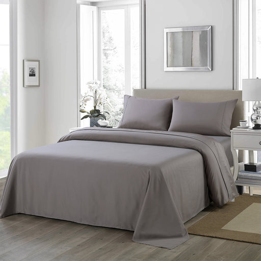 My Best Buy - Royal Comfort 1200 Thread Count Sheet Set 4 Piece Ultra Soft Satin Weave Finish