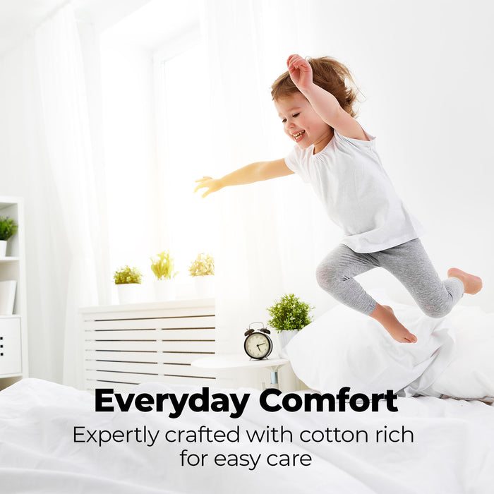 My Best Buy - Royal Comfort 1500 Thread Count Cotton Rich Sheet Set 3 Piece Ultra Soft Bedding