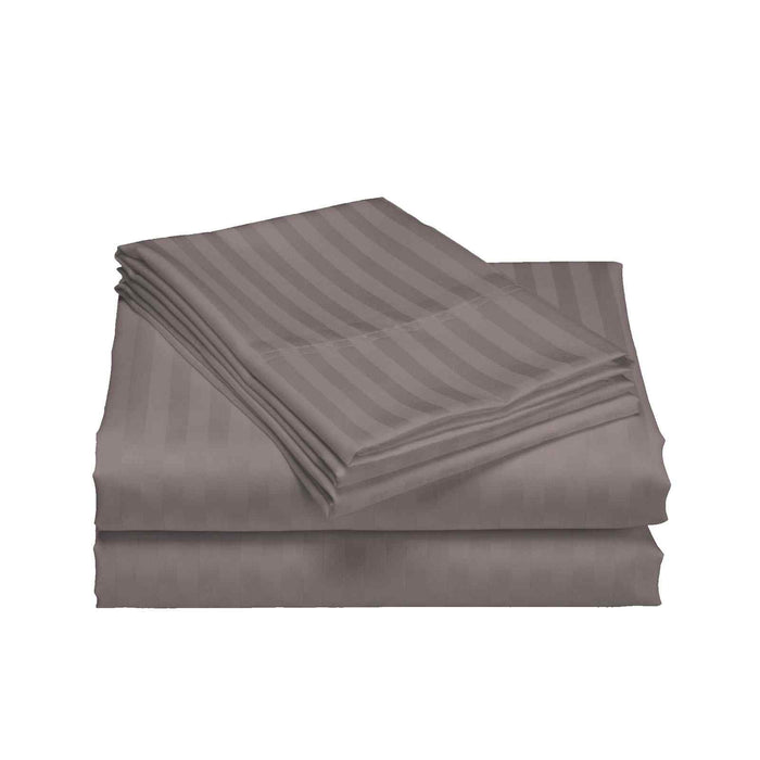 My Best Buy - Royal Comfort 1200TC Sheet Set Damask Cotton Blend Ultra Soft Sateen Bedding