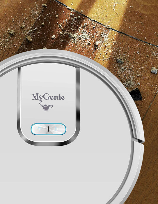 My Best Buy - MyGenie WI-FI GMAX Robotic Vacuum Cleaner Mop App Control Dry & Wet Auto Robot