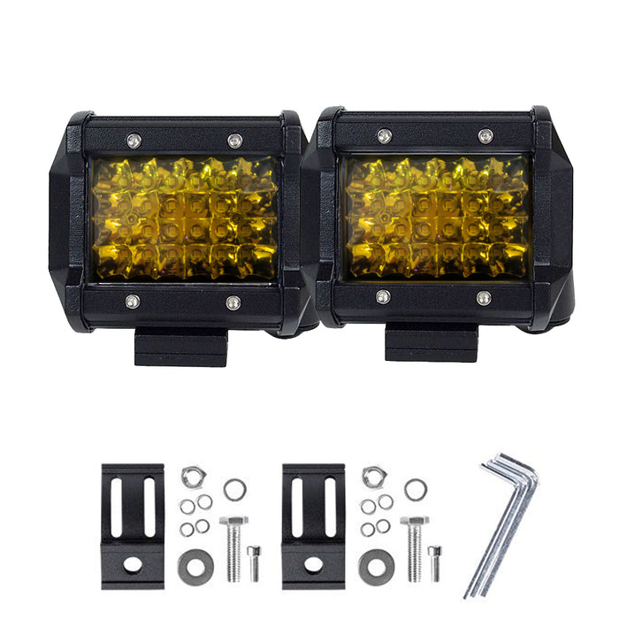 Light up the way with My Best Buy's 2 x 4 inch Spot LED light bars, 24 LEDs per bar