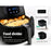 My Best Buy - Devanti Air Fryer 8.5L LCD Digital Oil Free Deep Frying Cooker Accessories Rack