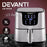 My Best Buy - Devanti Air Fryer 7L LCD Fryers Oil Free Oven Airfryer Kitchen Healthy Cooker