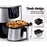 My Best Buy - Devanti Air Fryer 7L LCD Fryers Oil Free Oven Airfryer Kitchen Healthy Cooker