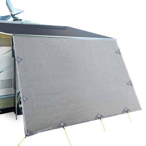 My Best Buy - 3.4M Caravan Privacy Screens 1.95m Roll Out Awning End Wall Side Sun Shade