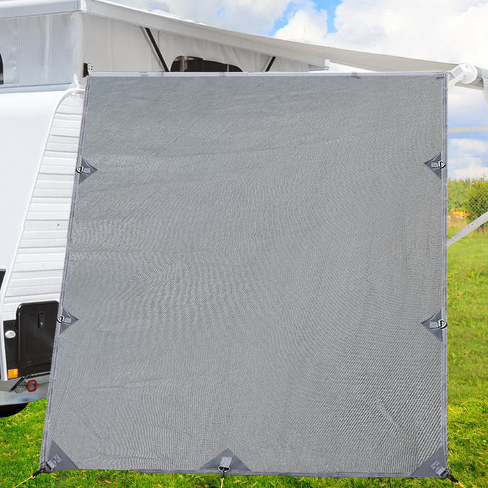 My Best Buy - Pop Top Caravan Privacy Screen 2.1 x 1.8M Sun Shade End Wall Roll Out Awning