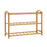 My Best Buy - Artiss 3 Tiers Bamboo Shoe Rack Storage Organiser Wooden Shelf Stand Shelves