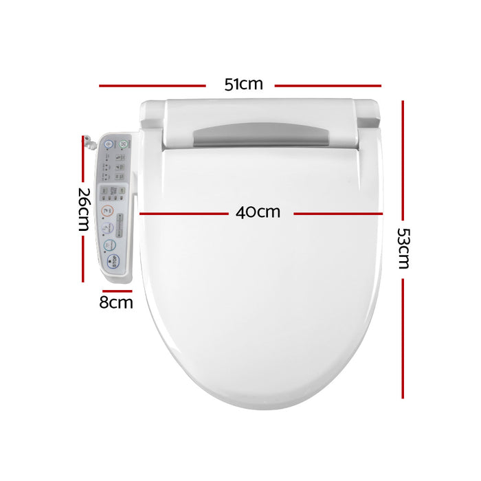 My Best Buy - Bidet Electric Toilet Seat Cover Electronic Seats Paper Saving Auto Smart Wash