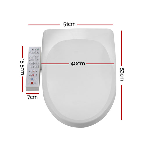 My Best Buy - Cefito Bidet Electric Toilet Seat Cover Electronic Seats Smart Wash Night Light