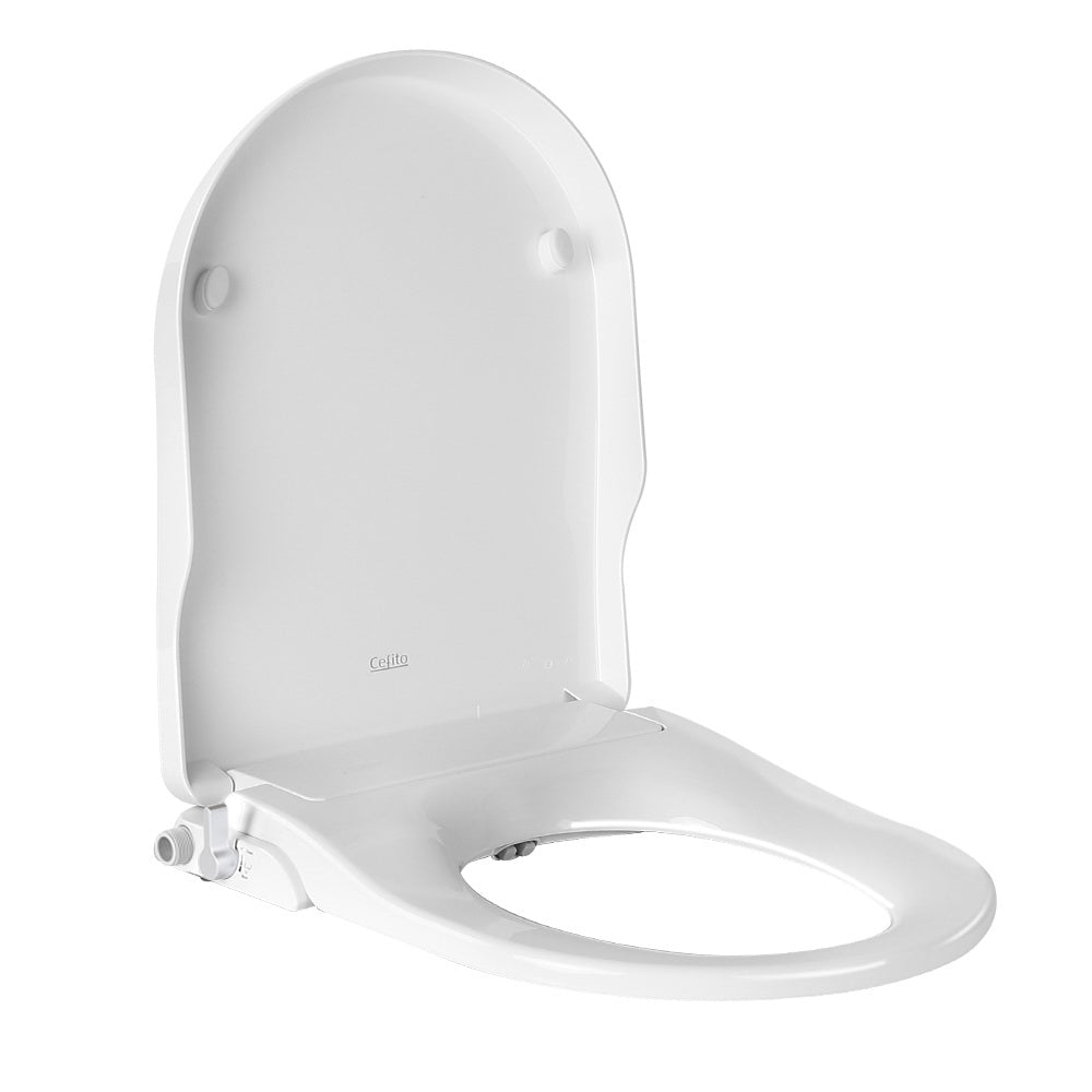 My Best Buy - Non Electric Bidet Toilet Seat Bathroom - White