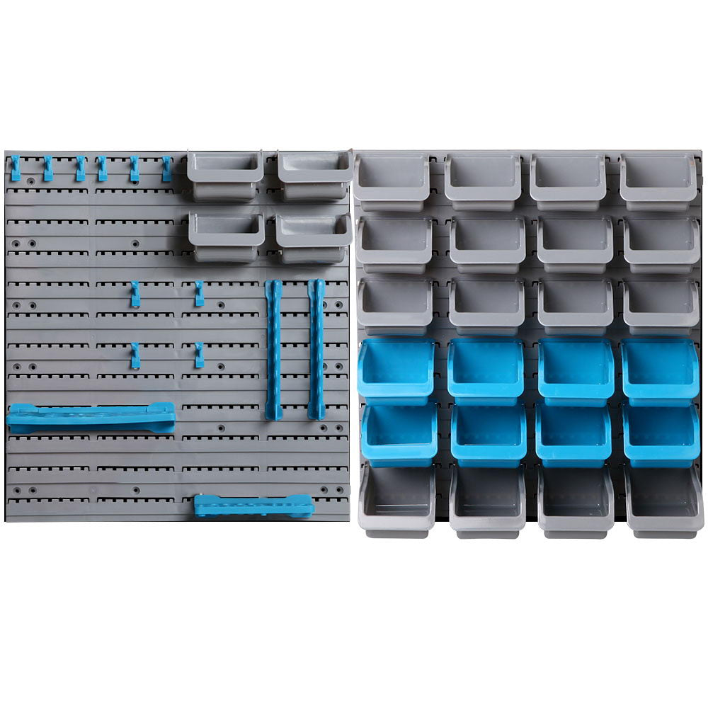 My Best Buy - Giantz 44 Bin Wall Mounted Rack Storage Organiser