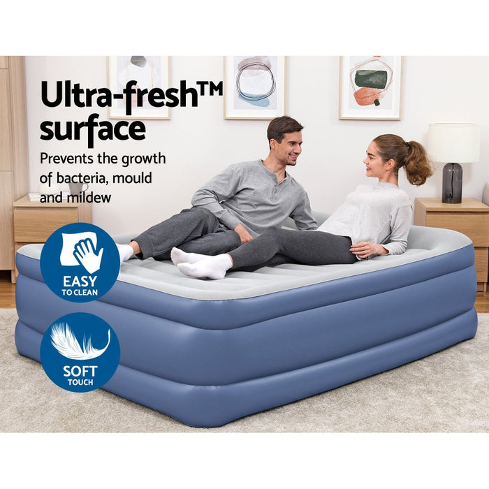 My Best Buy - Bestway Air Bed Beds Queen Mattress Inflatable TRITECH Airbed