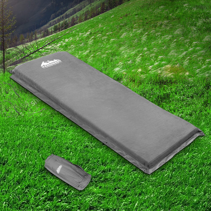 My Best Buy - Weisshorn Single Size Self Inflating Matress - Grey