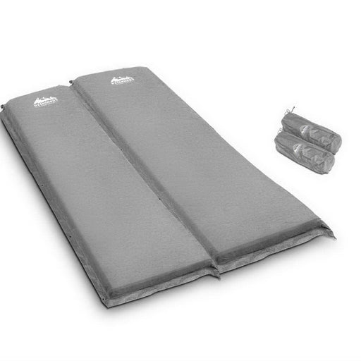 Weisshorn Self Inflating Mattress Camping Sleeping Mat Air Bed Pad Double Grey 10CM ThickMy Best Buy
